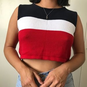 Brandy Melville Knit Crop Top
